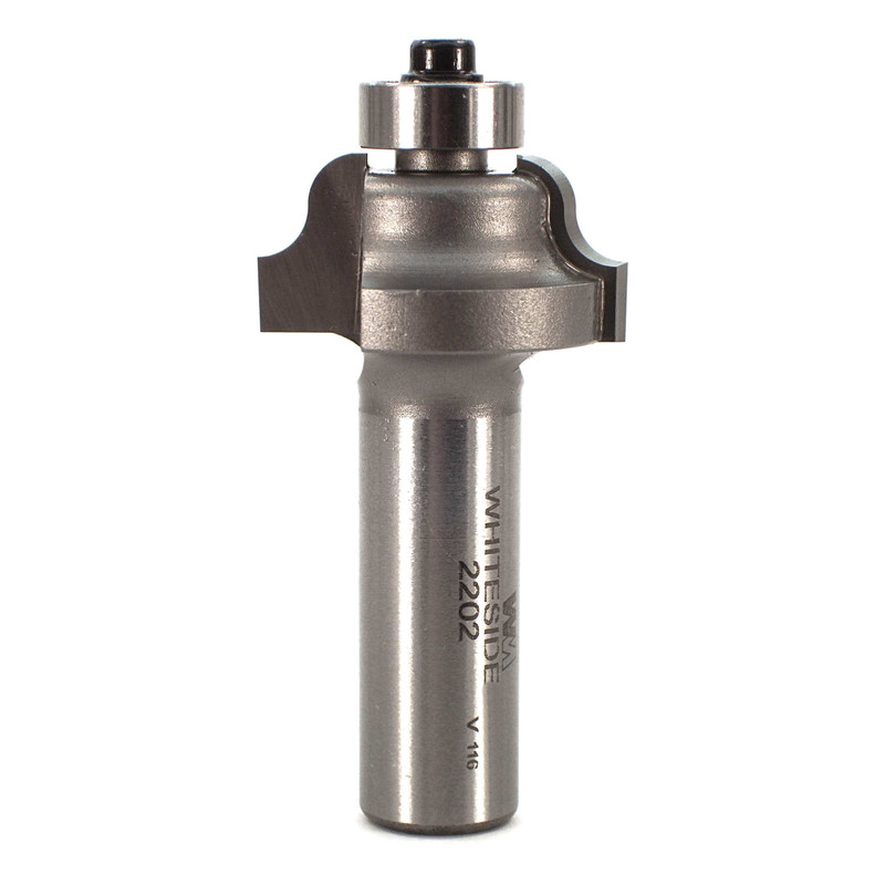 2202 Roman Ogee Router Bit 5/32" R X 1-1/8" D 9/16" CL 2-1/4" OL